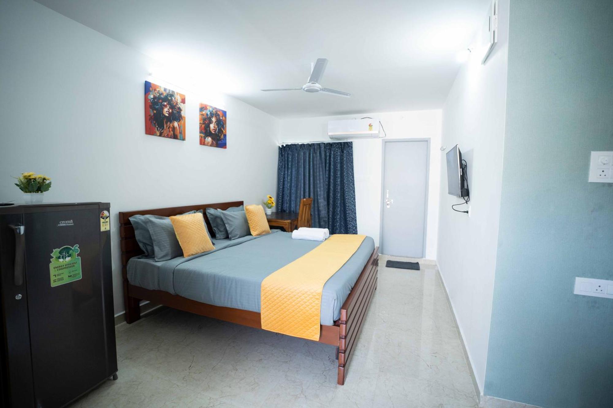 Yellow Bells Studios And Suites Gachibowli Esterno foto